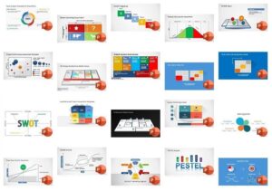 پاورپوینت های جامع مارکتینگ از ماتریس های مارکتینگ SlideModel