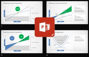 منحنی‌های نقطه سربه سر پاورپوینت