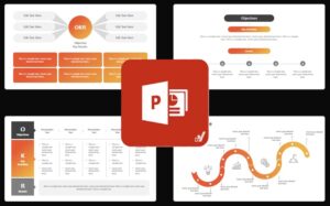 قالب پاورپوینت OKR؛ اهداف و نتایج کلیدی