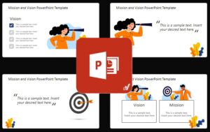 قالب پاورپوینت بیانیه چشمانداز و ماموریت